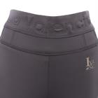 Legging d'équitation à fond full-grip LVValerie La Valencio Gris foncé