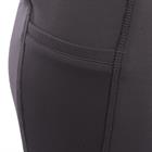 Legging d'équitation à fond full-grip LVValerie La Valencio Gris foncé