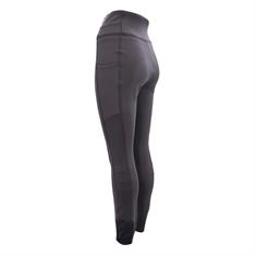 Legging d'équitation à fond full-grip LVValerie La Valencio Gris foncé