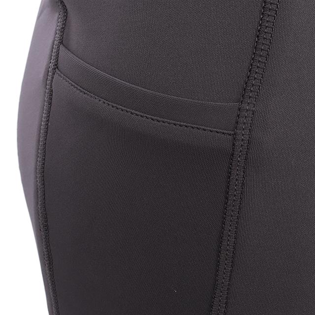 Legging d'équitation à fond full-grip LVValerie La Valencio Gris foncé