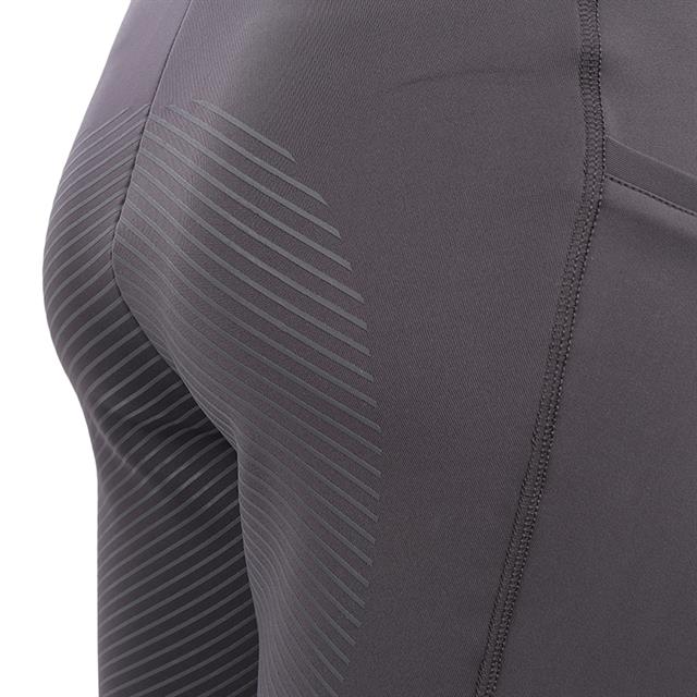 Legging d'équitation à fond full-grip LVValerie La Valencio Gris foncé