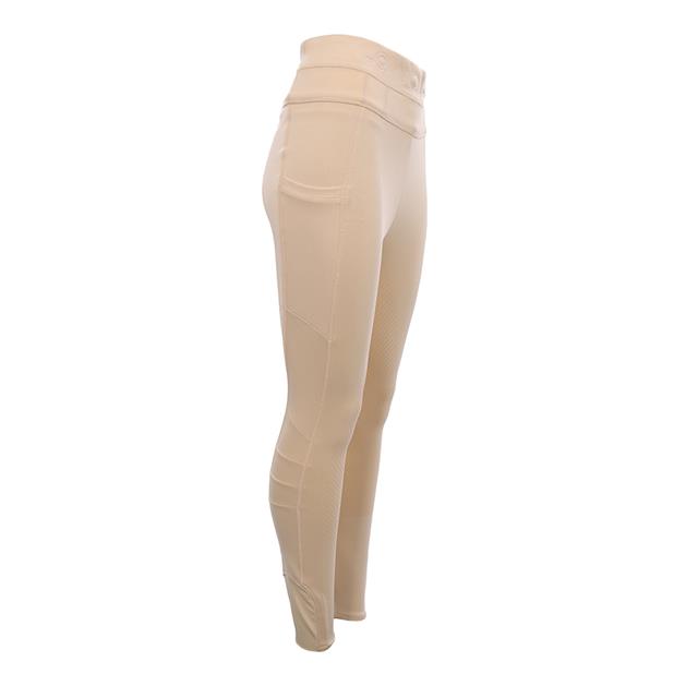 Legging d'équitation à fond full-grip LVValerie La Valencio Jaune clair
