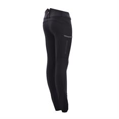 Legging d'équitation à fond full-grip MOGloria Caviar Tape Montar Enfantss Noir