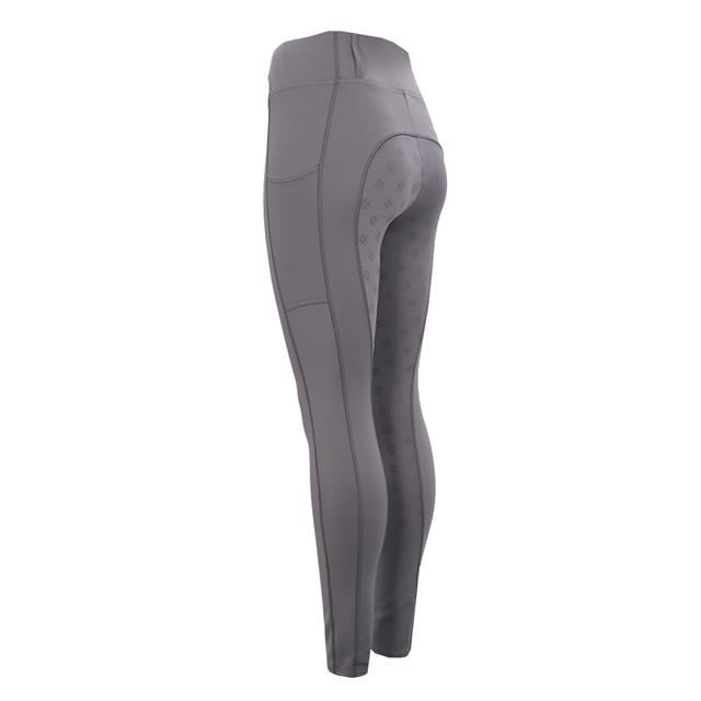 Legging d'équitation à fond full-grip QJulie QUUR Gris