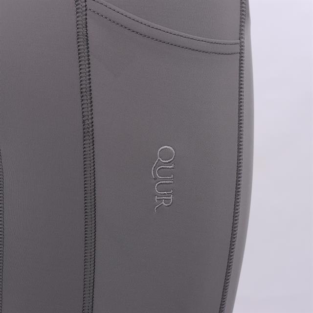 Legging d'équitation à fond full-grip QJulie QUUR Gris