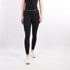 Legging d'équitation à fond full grip QNila QUUR  Noir-doré