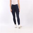 Legging d'équitation à fond full grip Selena Enfantss Montar Bleu foncé
