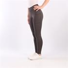 Legging d'équitation à fond full grip Selena Enfantss Montar Gris