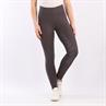 Legging d'équitation à fond full grip Selena Enfantss Montar Gris