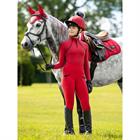 Legging d'équitation à fond full grip Young Rider Pull On LeMieux Enfants Rouge