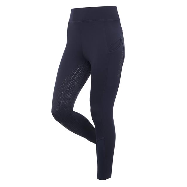 Legging d'équitation à fond full Winter Brushed LeMieux Bleu foncé