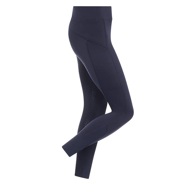 Legging d'équitation à fond full Winter Brushed LeMieux Bleu foncé