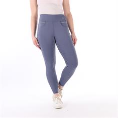 Legging d'équitation à fond grip Liz Cavallo MID BLUE