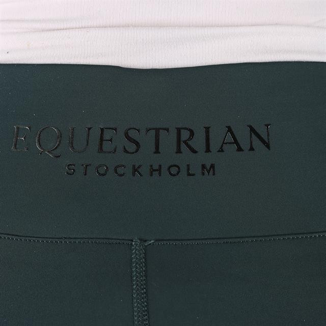 Legging d'équitation à fond grip Movement Equestrian Stockholm Vert foncé
