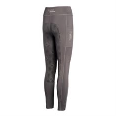 Legging d'équition fond full grip KLMiranda Kingsland Gris foncé
