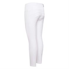 Legging d’équitation à fond full grip Dietse Enfantss Easy Rider Blanc