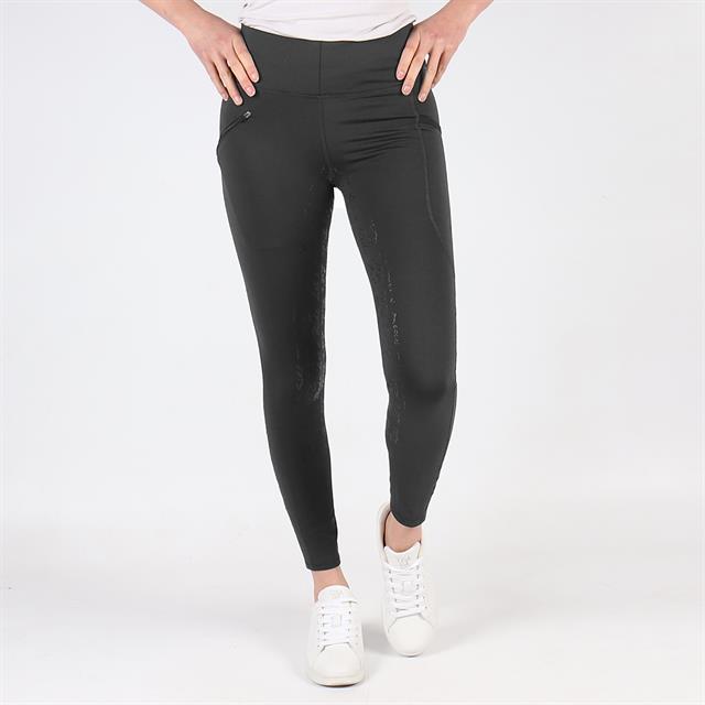 Legging d’équitation à fond full grip Dietse Enfantss Easy Rider Gris