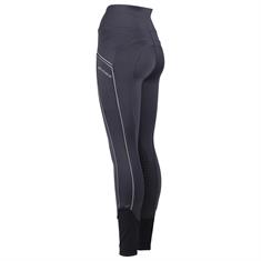 Leggings D'Equitation Equitights Knee Grip Harry's Horse Bleu foncé