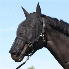 Licol Avec Filet Anti-Mouches Harry's Horse Noir