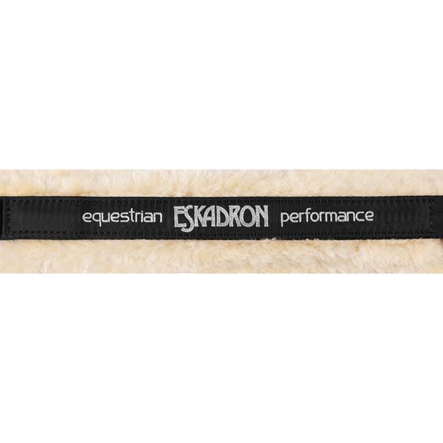 Licol Double Pin Buckle FauxFur Eskadron Noir