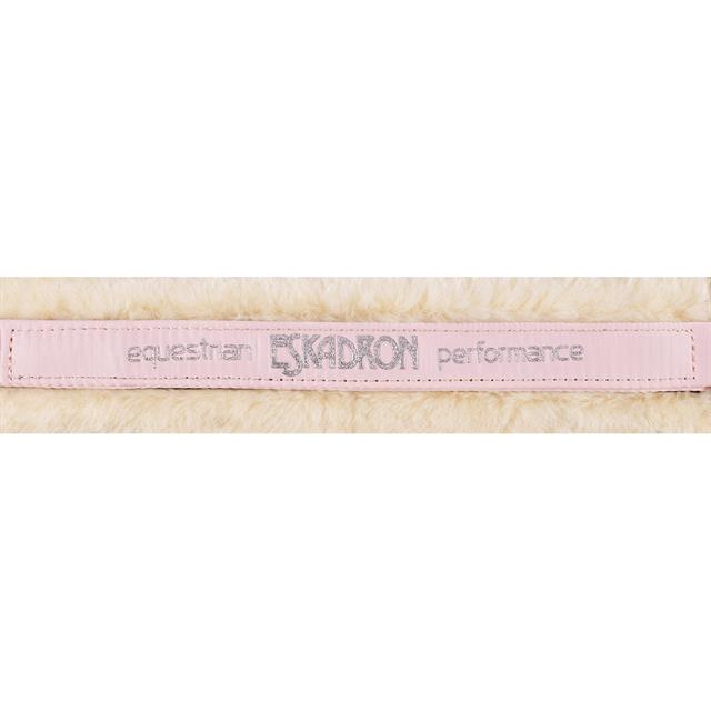 Licol Double Pin Buckle FauxFur Eskadron Rose clair