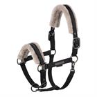 Licol Double Pin Faux Fur Eskadron Platinum Noir