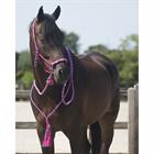 Licol en corde Combi Liberty QHP Rose moyen