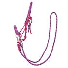 Licol en corde Combi Liberty QHP Rose moyen