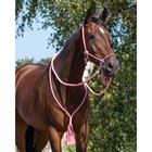 Licol en corde Combi Liberty QHP Rose