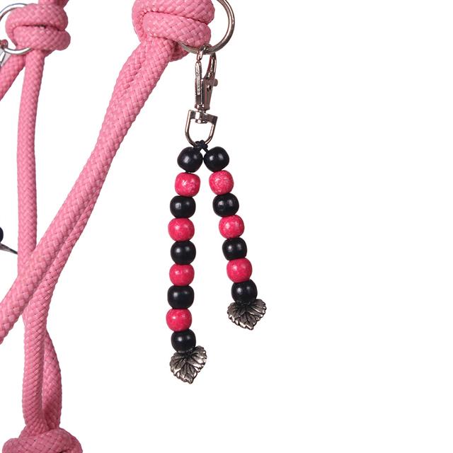 Licol en corde Combi Liberty QHP Rose