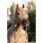 Licol en corde et longe FHFANNA FREE HORSE Rose-beige