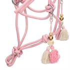 Licol en corde et longe FHFANNA FREE HORSE Rose-beige