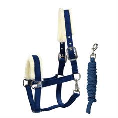 Licol et Longe Friesian Horse By HORSEGEAR Bleu foncé