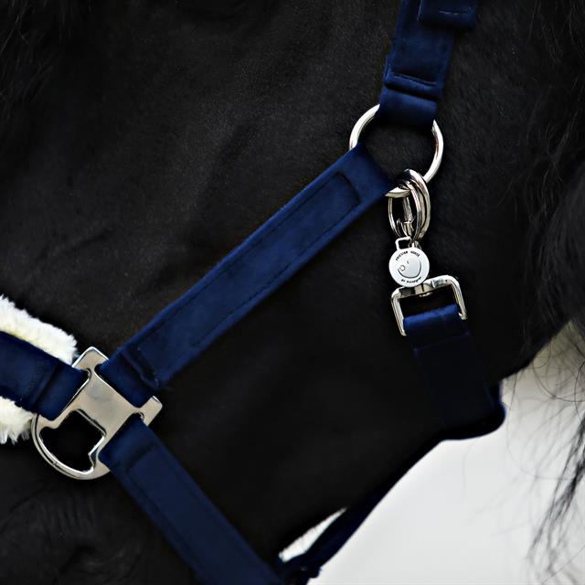 Licol et Longe Friesian Horse By HORSEGEAR Bleu foncé