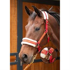 Licol et Longe Jingle Bells Harry's Horse Rouge