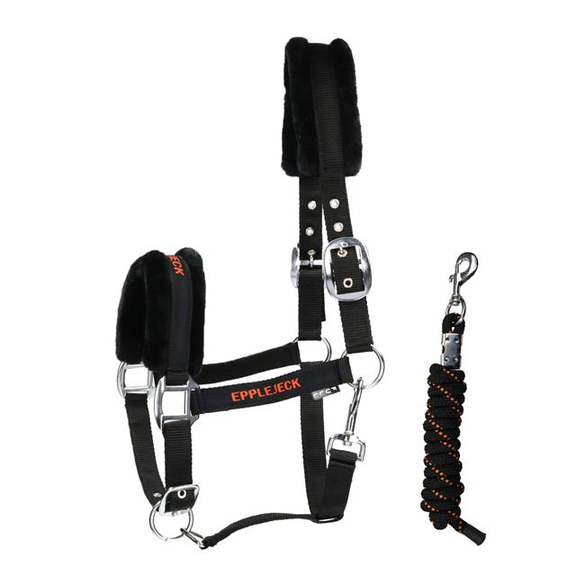 Licol et Longe Logo Epplejeck Noir-orange