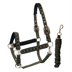 Licol et longe NBrands X Epplejeck Noir-vert
