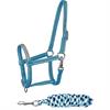 Licol et Longe Poulain Foal Harry's Horse Bleu clair