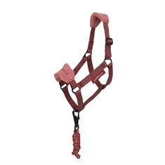 Licol et longe pour cheval bâton Hobby Horse LeMieux Rouge foncé