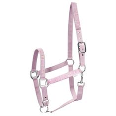 Licol HGVelvet Dot Horsegear Mauve clair