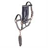 LICOL & LONGE AVEC FRONTAL ANTI-MOUCHES IMPERIAL R Bleu foncé-mixte
