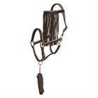 LICOL & LONGE AVEC FRONTAL ANTI-MOUCHES IMPERIAL R Marron moyen