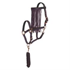 LICOL & LONGE AVEC FRONTAL ANTI-MOUCHES IMPERIAL R Rouge-mixte