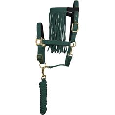 LICOL & LONGE AVEC FRONTAL ANTI-MOUCHES IMPERIAL R Vert