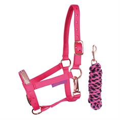Licol & longe Diva Fuchsia Harry's Horse Rose foncé