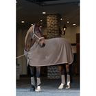 Licol Softshell Pearls Double Pin Eskadron Marron clair