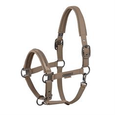 Licol Softshell Pearls Double Pin Eskadron Marron clair