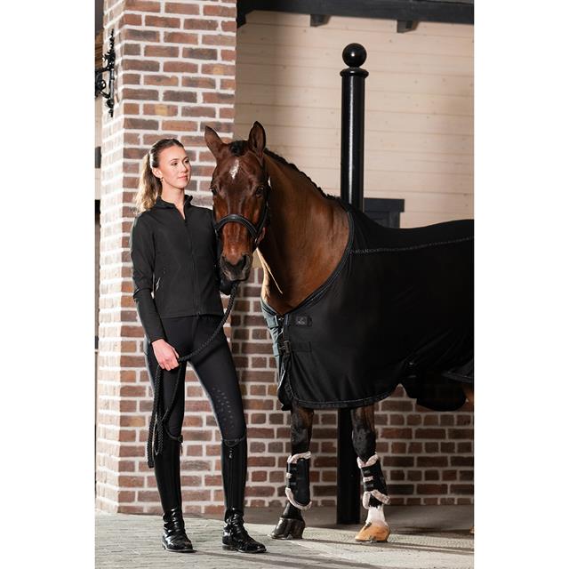 Licol Softshell Pearls Double Pin Eskadron Noir