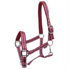 Licol Zari Horsegear Rouge-argenté