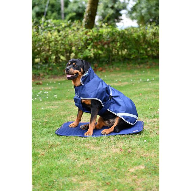Lit pour chien Therapy Dog Bed Bucas Bleu foncé-orange